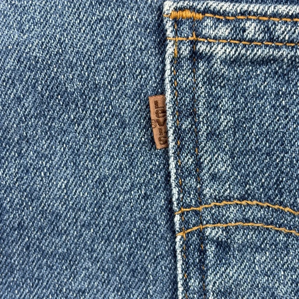 Vintage 1998 Levi's 540 Orange Tab Jeans Men's 40x30 Made in USA Relaxed Fit